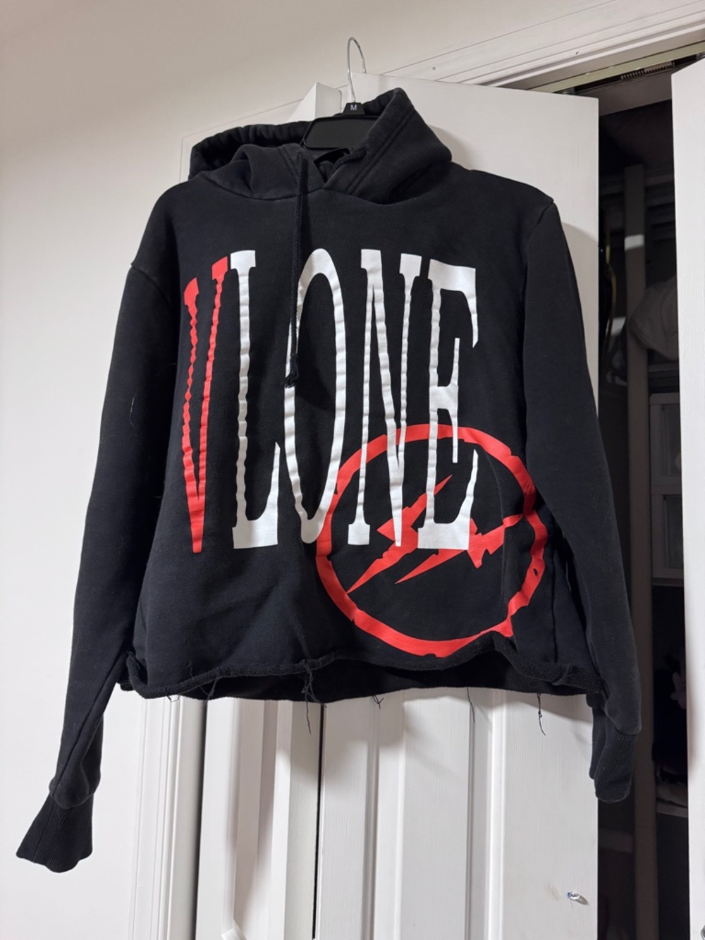 VLONE x Fragment Design Staple Hoodie -reversible.
